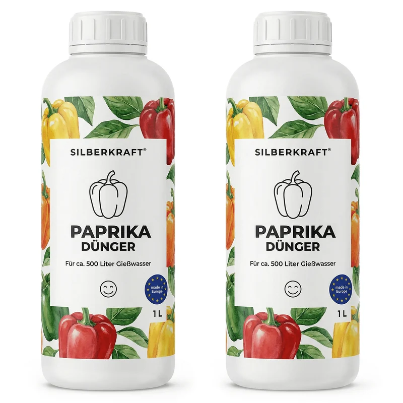 Paprika-Dünger - Mineralischer NPK Flüssigdünger 3-5-7 mit Stickstoff - Dünger für Paprika
