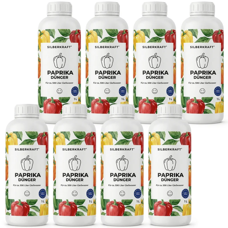 Paprika-Dünger - Mineralischer NPK Flüssigdünger 3-5-7 mit Stickstoff - Dünger für Paprika