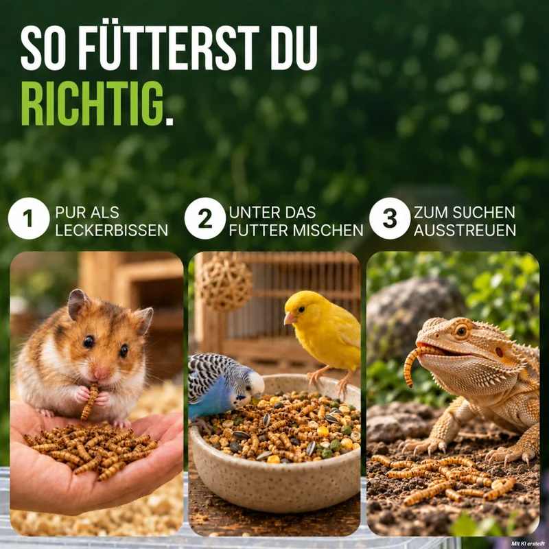 Premium Mehlwürmer