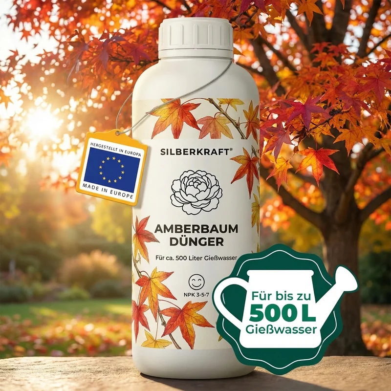 Amberbaum Dünger - Mineralischer NPK Flüssigdünger mit Stickstoff - Dünger für Amberbaum - Liquidambar Dünger