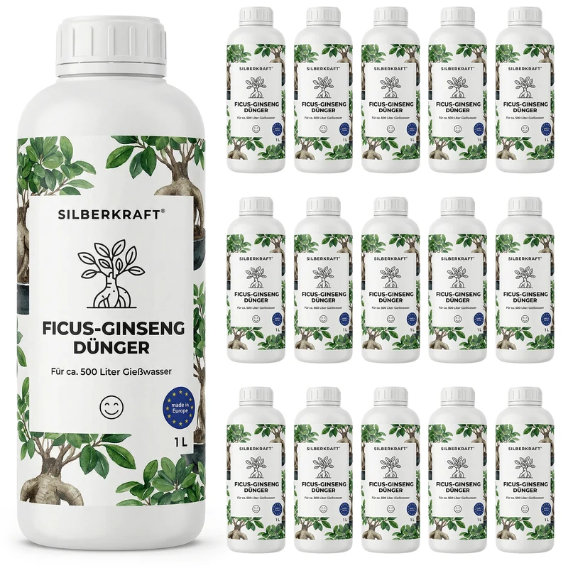Ficus-Ginseng-Dünger - Mineralischer NPK Flüssigdünger 3-5-7 mit Stickstoff - Dünger für Ficus Ginseng