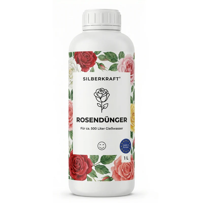Rosendünger - Mineralischer NPK Flüssigdünger 3-5-7 mit Stickstoff - Dünger für Rosen