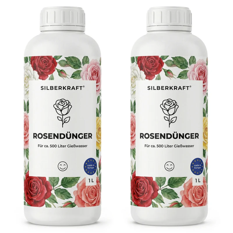 Rosendünger - Mineralischer NPK Flüssigdünger 3-5-7 mit Stickstoff - Dünger für Rosen