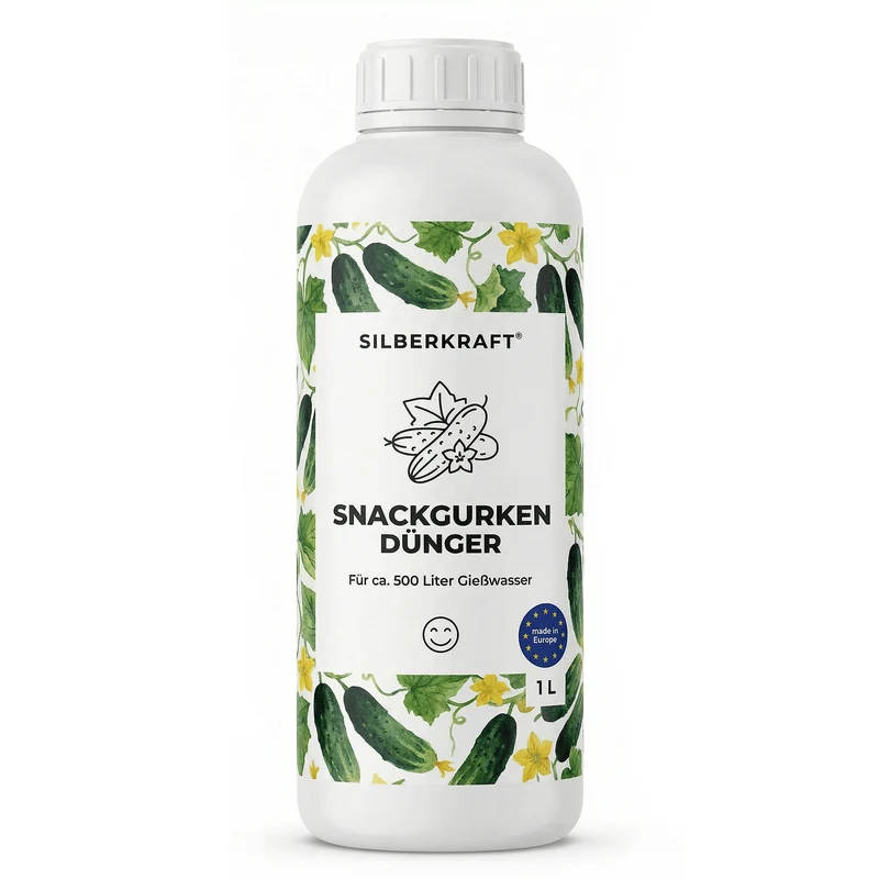 Snackgurken-Dünger - Mineralischer NPK Flüssigdünger 3-5-7 mit Stickstoff - Dünger für Snackgurken