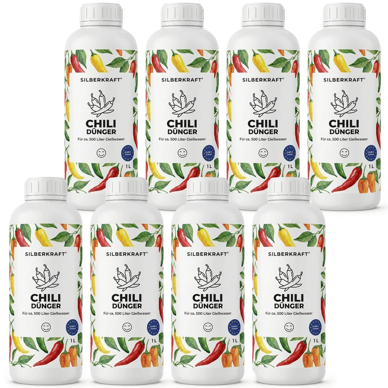 Chilidünger - Mineralischer NPK Flüssigdünger 3-5-7 mit Stickstoff - Dünger für Chili