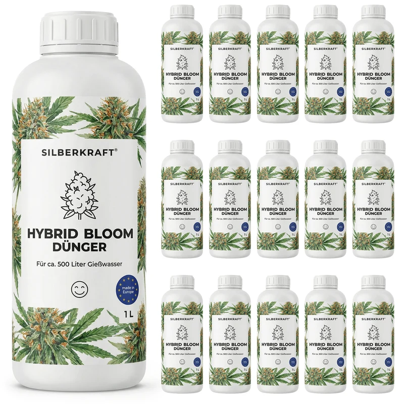 Hybrid-Bloom-Dünger - Mineralischer NPK Flüssigdünger 3-5-7 mit Stickstoff - Dünger für Hybrid Bloom