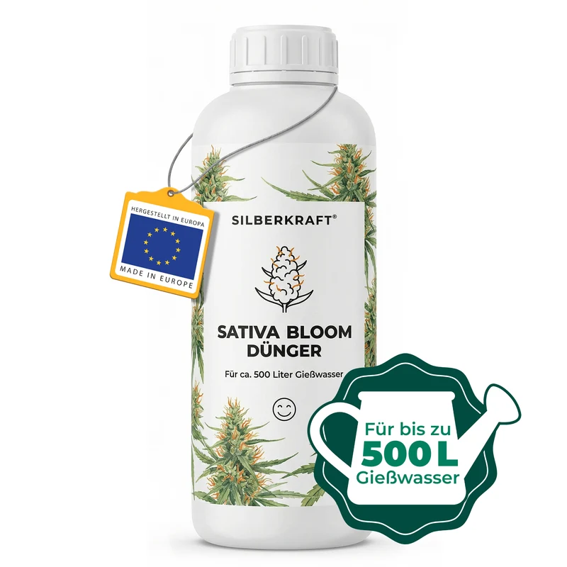 Sativa-Bloom-Dünger - Mineralischer NPK Flüssigdünger 3-5-7 mit Stickstoff - Dünger für Sativa Bloom