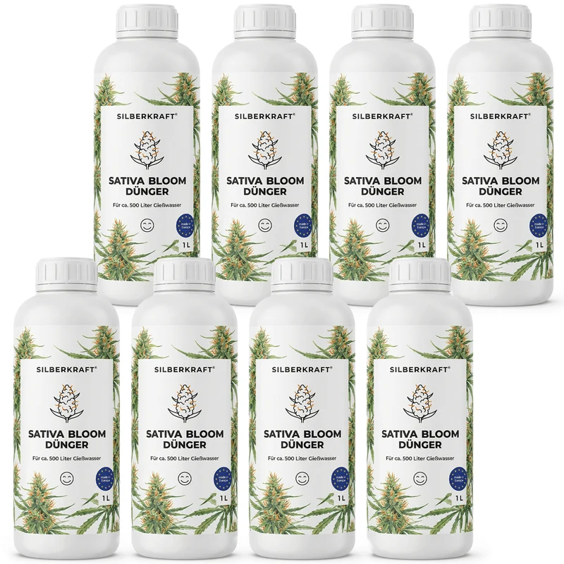 Sativa-Bloom-Dünger - Mineralischer NPK Flüssigdünger 3-5-7 mit Stickstoff - Dünger für Sativa Bloom