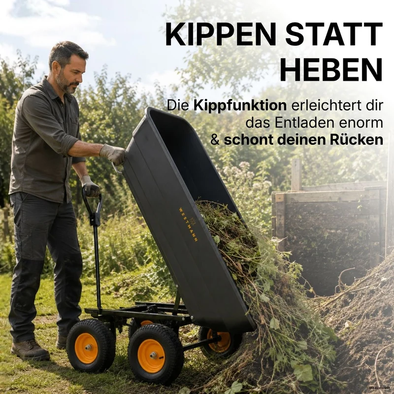 Westmann Schubkarre Prakta M 125L