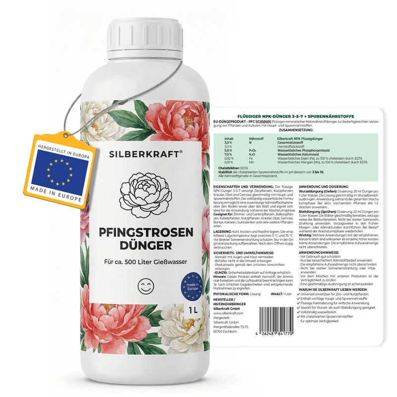 Pfingstrosen-Dünger
