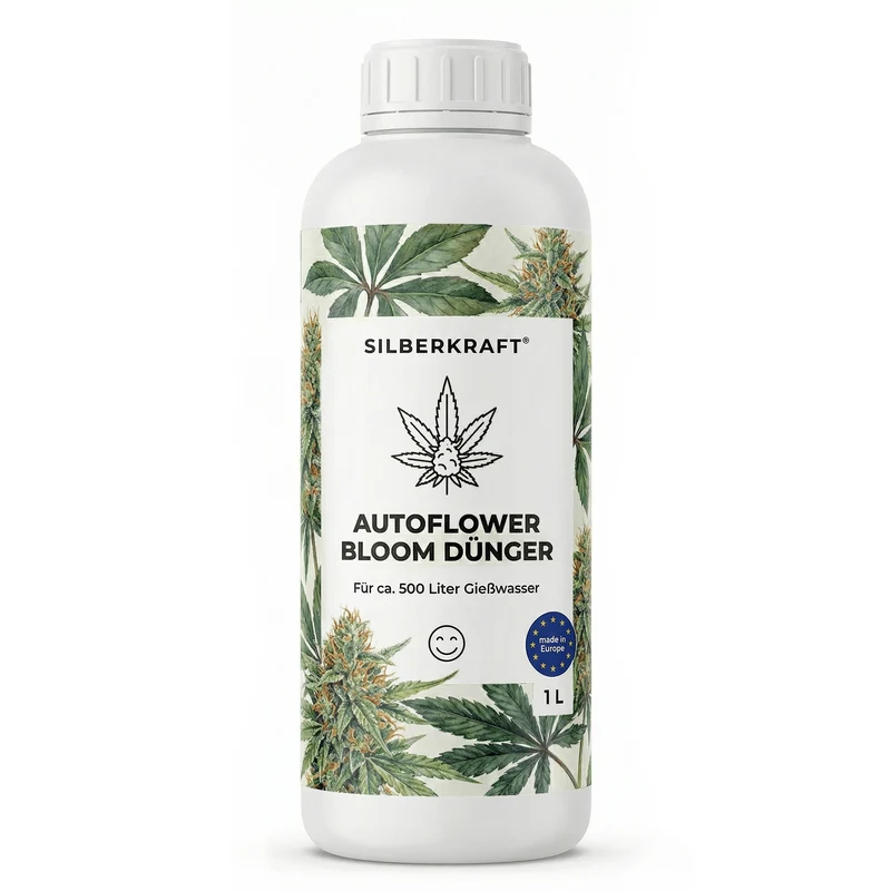 Autoflower-Bloom-Dünger - Mineralischer NPK Flüssigdünger 8-6-6 mit Stickstoff - Dünger für Autoflower Bloom