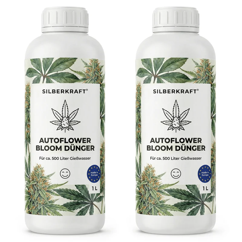 Autoflower-Bloom-Dünger - Mineralischer NPK Flüssigdünger 8-6-6 mit Stickstoff - Dünger für Autoflower Bloom