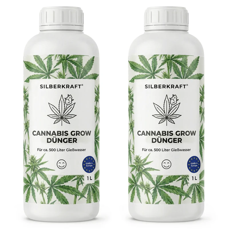 Cannabis Grow-Dünger - Mineralischer NPK Flüssigdünger 8-6-6 mit Stickstoff - Dünger für Cannabis Grow