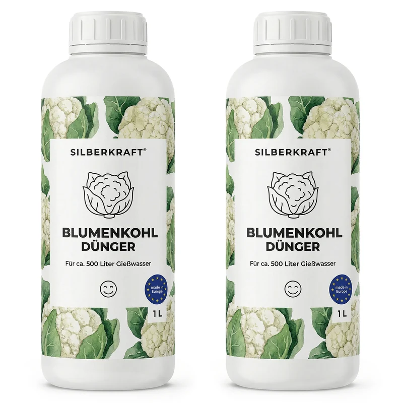 Blumenkohl-Dünger - Mineralischer NPK Flüssigdünger 3-5-7 mit Stickstoff - Dünger für Blumenkohl