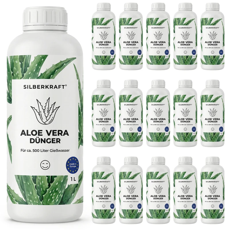 Aloe-Vera-Dünger - Mineralischer NPK Flüssigdünger 3-5-7 mit Stickstoff - Dünger für Aloe Vera