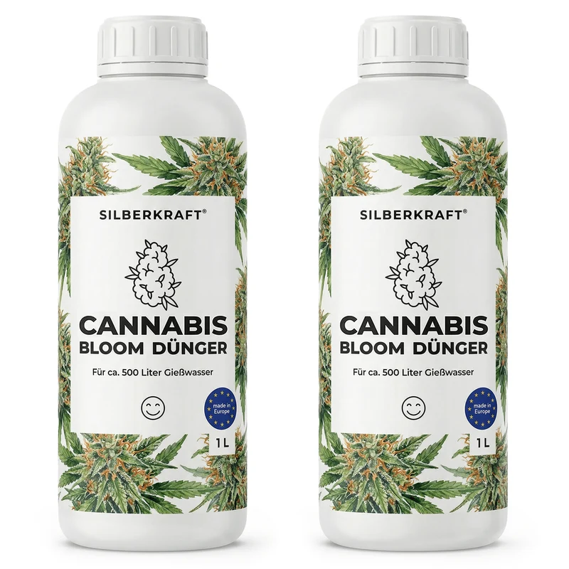 Cannabis Bloom-Dünger - Mineralischer NPK Flüssigdünger 3-5-7 mit Stickstoff - Dünger für Cannabis Bloom