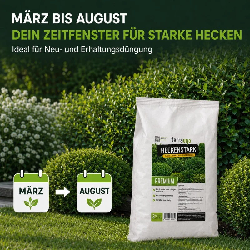 Heckenstark – Hecken-, Strauch- & Koniferendünger