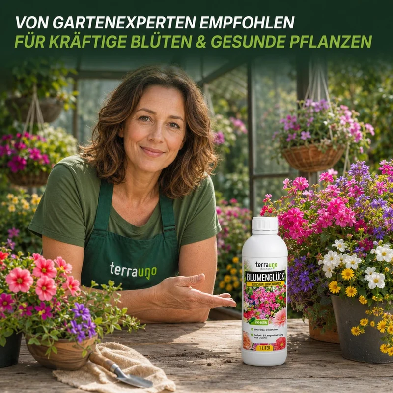 Blumenglück - Flüssiger Blumendünger