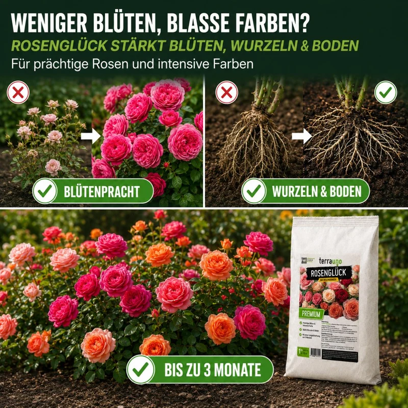 Rosenglück - Bio Rosendünger