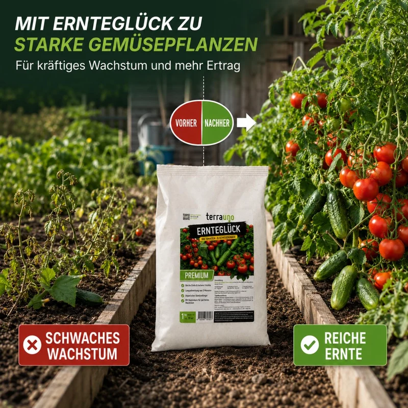 Ernteglück - Tomaten- & Gemüsedünger