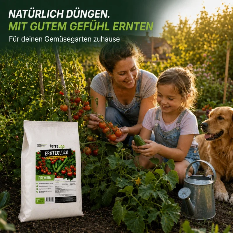 Ernteglück - Tomaten- & Gemüsedünger