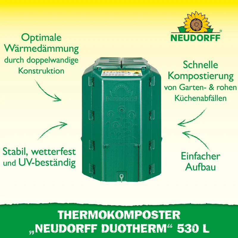 Neudorff Thermokomposter "Neudorff DuoTherm 530 l"