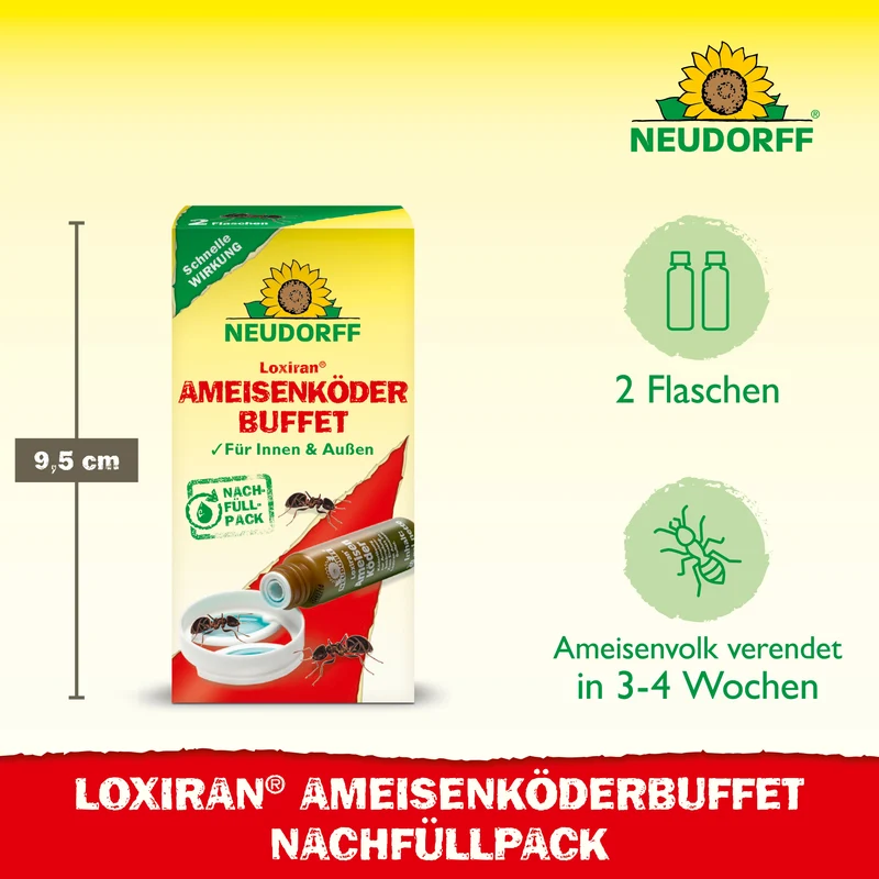 Neudorff Loxiran Ameisenköderbuffet Nachfüllpack
