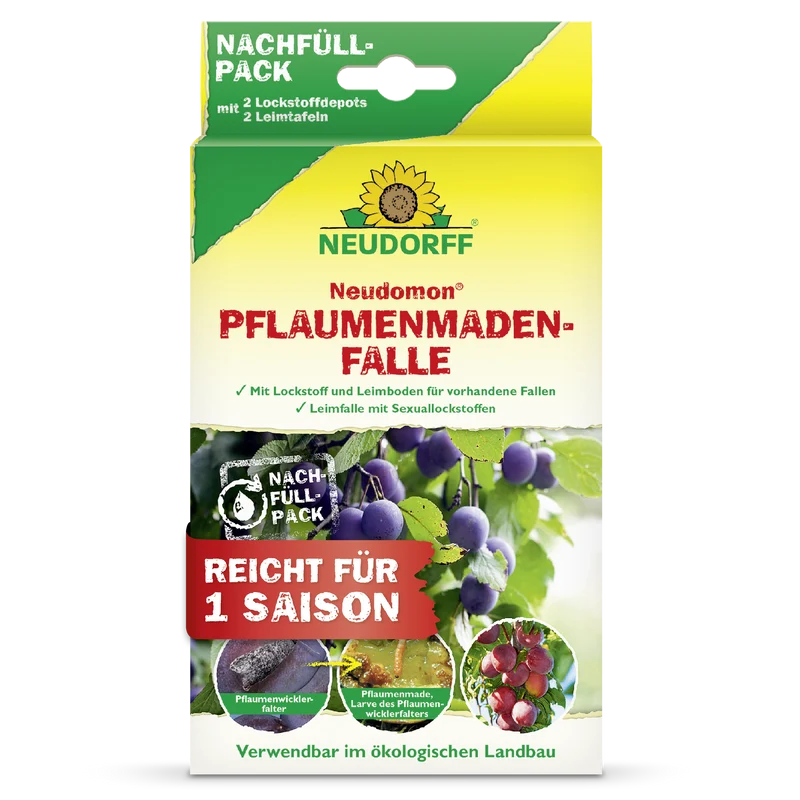 Neudorff Neudomon PflaumenmadenFalle Nachfüllpack
