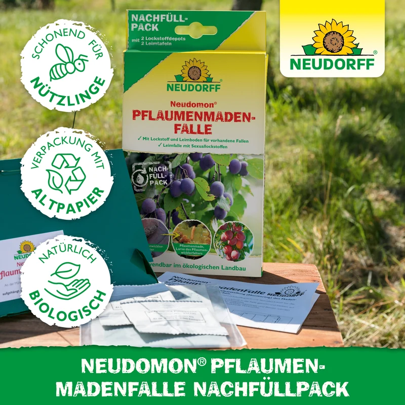 Neudorff Neudomon PflaumenmadenFalle Nachfüllpack
