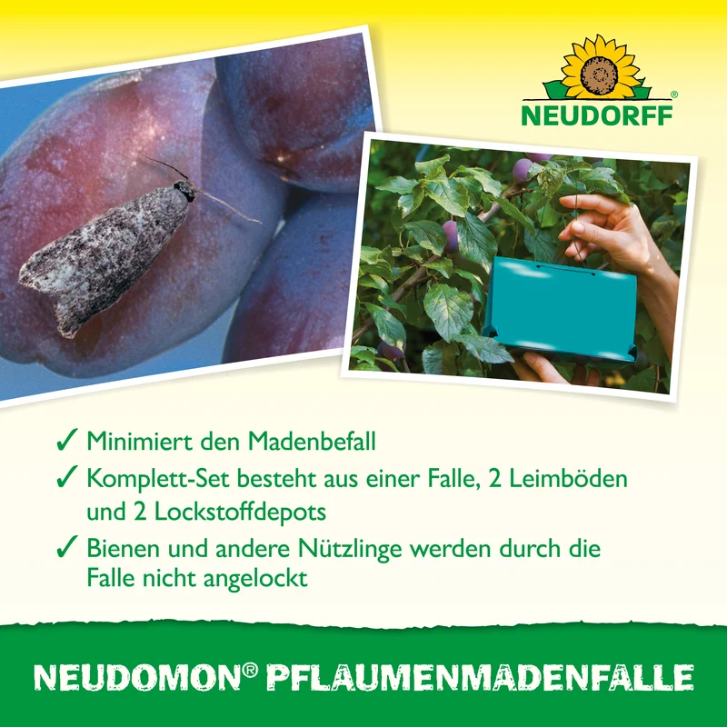 Neudorff Neudomon PflaumenmadenFalle