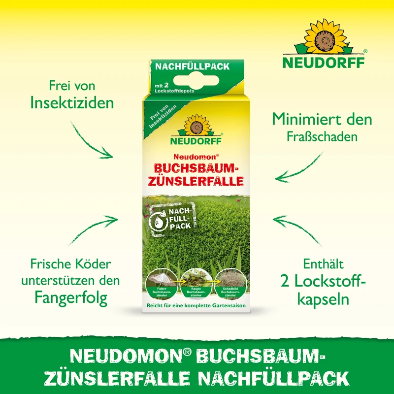 Neudorff Neudomon BuchsbaumzünslerFalle Nachfüllpack