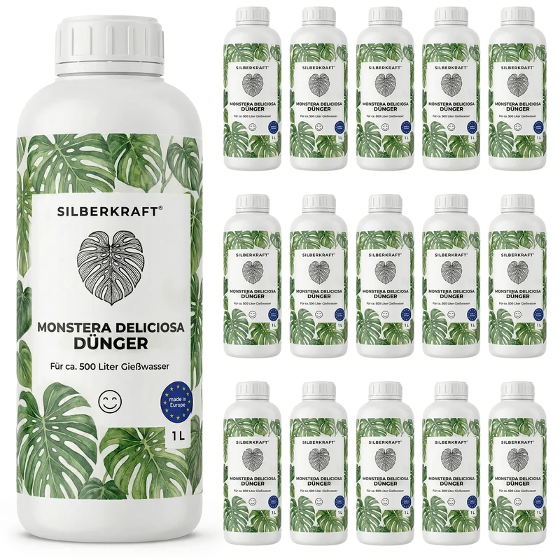 Monstera-Deliciosa-Dünger - Mineralischer NPK Flüssigdünger 8-6-6 mit Stickstoff - Dünger für Monstera Deliciosa