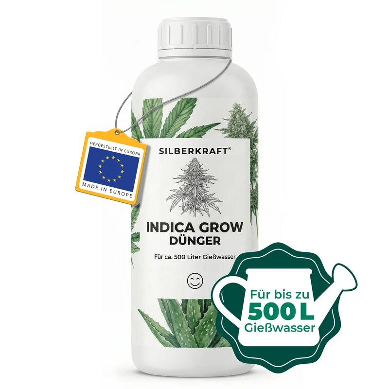 Indica-Grow-Dünger - Mineralischer NPK Flüssigdünger 8-6-6 mit Stickstoff - Dünger für Indica Grow