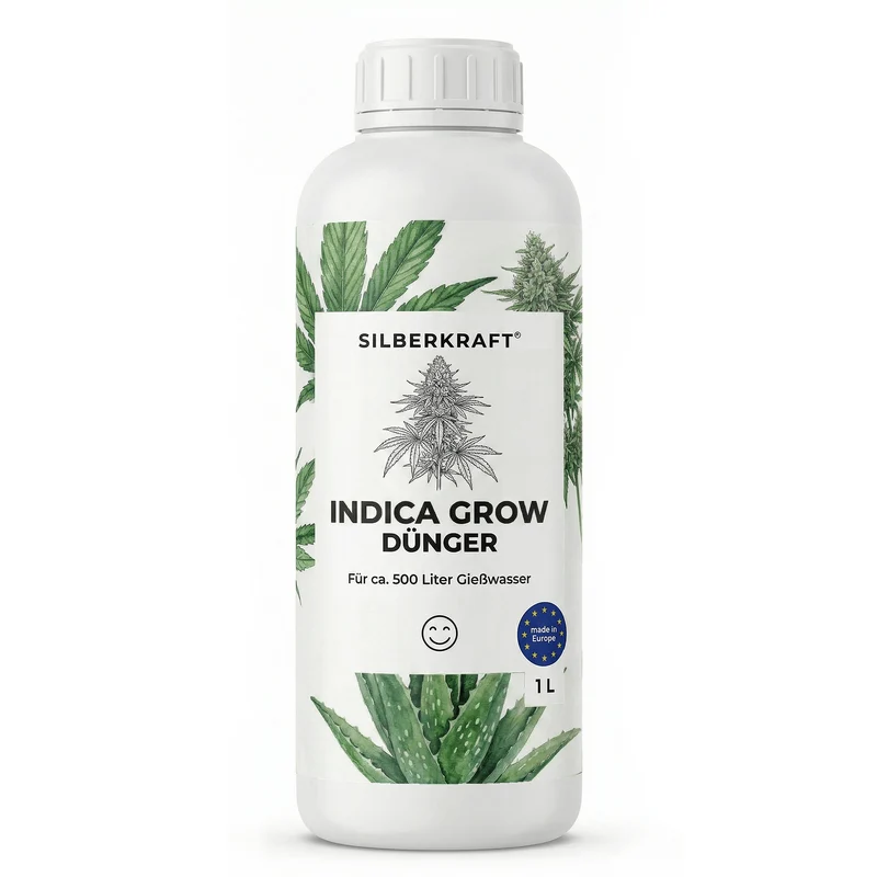 Indica-Grow-Dünger - Mineralischer NPK Flüssigdünger 8-6-6 mit Stickstoff - Dünger für Indica Grow
