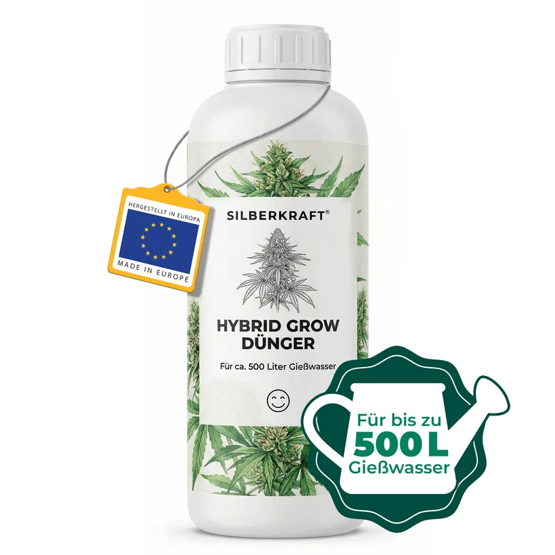 Hybrid-Grow-Dünger - Mineralischer NPK Flüssigdünger 8-6-6 mit Stickstoff - Dünger für Hybrid Grow