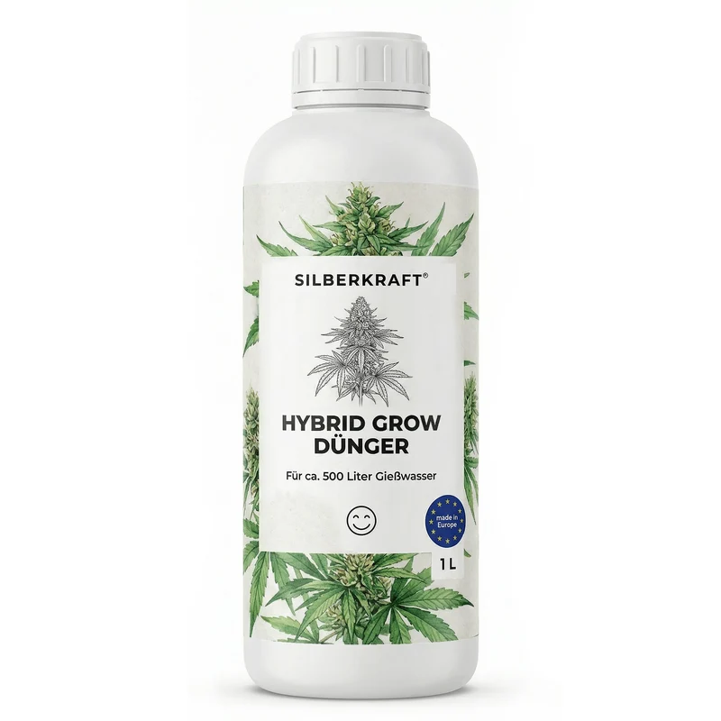 Hybrid-Grow-Dünger - Mineralischer NPK Flüssigdünger 8-6-6 mit Stickstoff - Dünger für Hybrid Grow