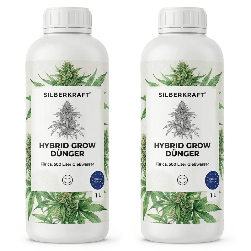 Hybrid-Grow-Dünger - Mineralischer NPK Flüssigdünger 8-6-6 mit Stickstoff - Dünger für Hybrid Grow