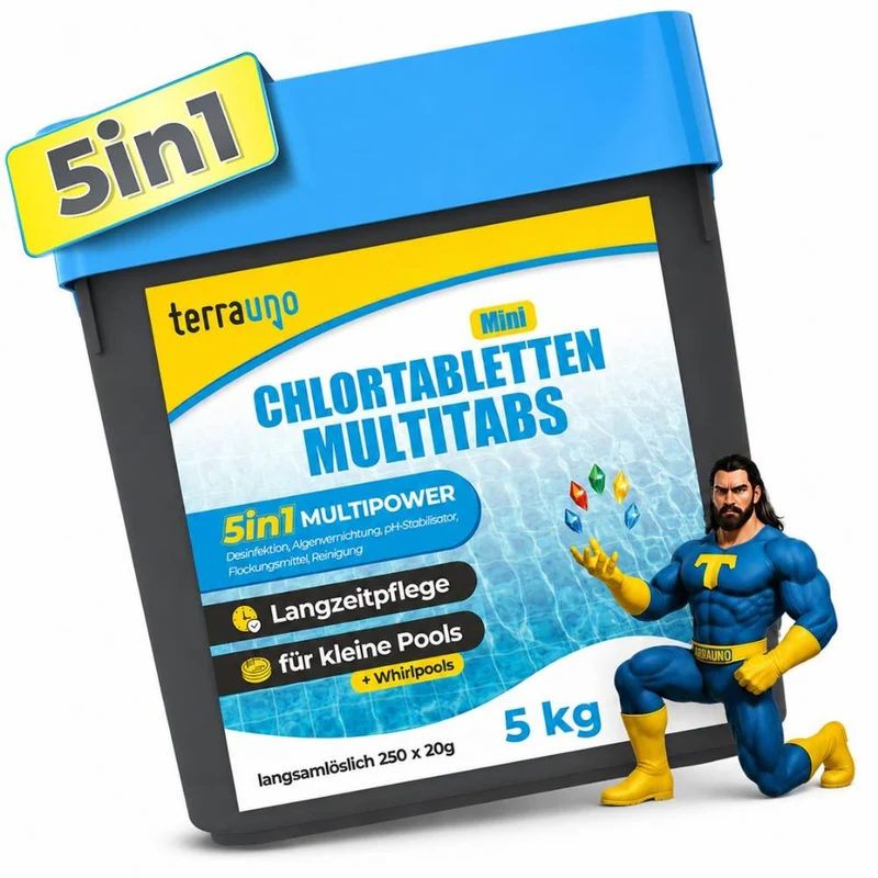 Mini Chlortabletten - Multitabs 5in1 | 20g