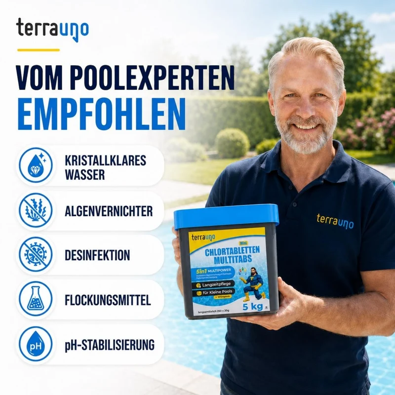 Mini Chlortabletten - Multitabs 5in1 | 20g