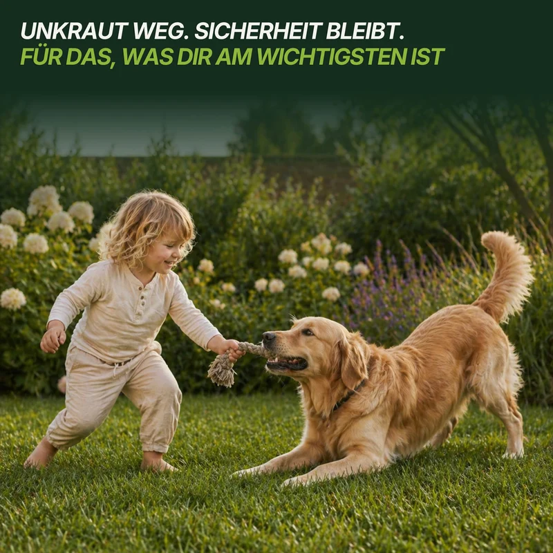 Flüssiger Unkrautvernichter
