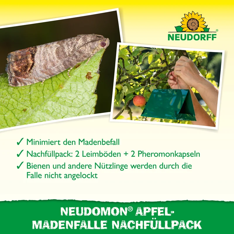 Neudorff Neudomon ApfelmadenFalle Nachfüllpack