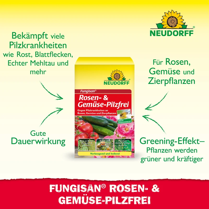 Neudorff Fungisan Rosen- und Gemüse-Pilzfrei
