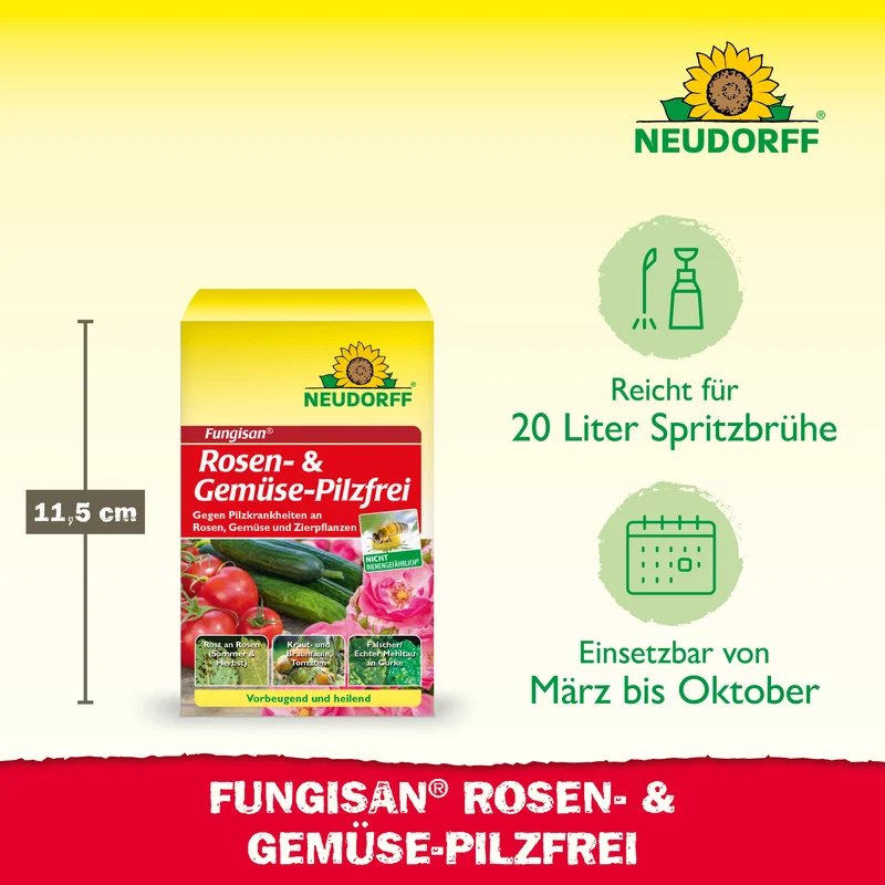 Neudorff Fungisan Rosen- und Gemüse-Pilzfrei