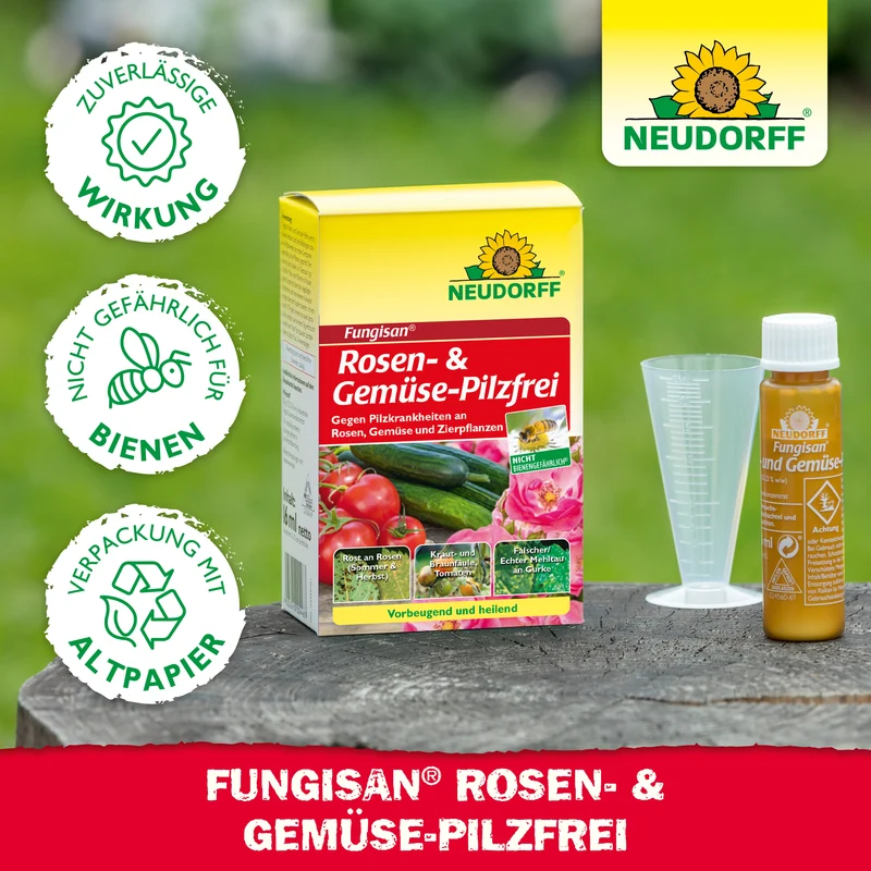 Neudorff Fungisan Rosen- und Gemüse-Pilzfrei