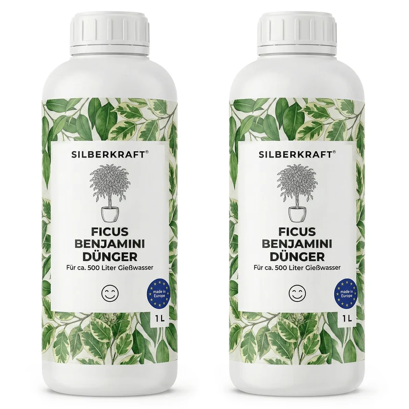 Ficus-Benjamini-Dünger - Mineralischer NPK Flüssigdünger 8-6-6 mit Stickstoff - Dünger für Ficus Benjamini