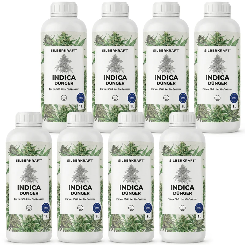 Indica-Dünger - Mineralischer NPK Flüssigdünger 8-6-6 mit Stickstoff - Dünger für Indica