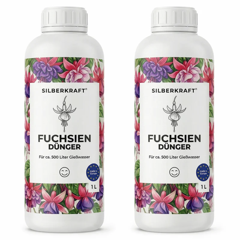 Fuchsien-Dünger - Mineralischer NPK Flüssigdünger 8-6-6 mit Stickstoff - Dünger für Fuchsien