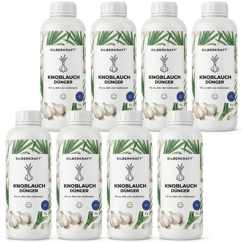 Knoblauchdünger - Mineralischer NPK Flüssigdünger 3-5-7 mit Stickstoff - Dünger für Knoblauch