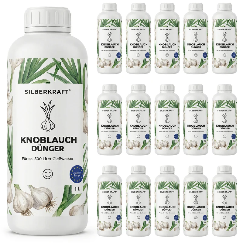 Knoblauchdünger - Mineralischer NPK Flüssigdünger 3-5-7 mit Stickstoff - Dünger für Knoblauch