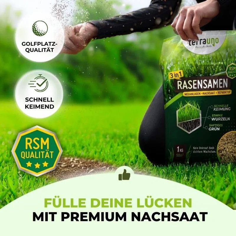 Saisonstart-Rasenset